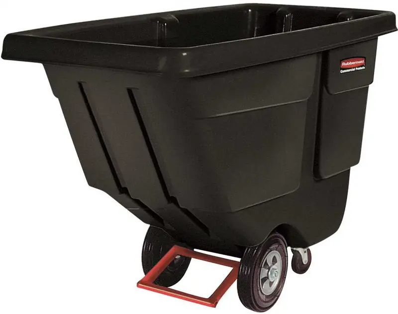 1-Cubic-Yard Heavy-Duty Tilt Truck – Black 1