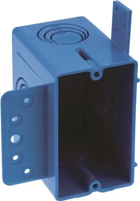 1-Gang Electrical Box With Eccentric Knockout – 22 Cubic Inches 1