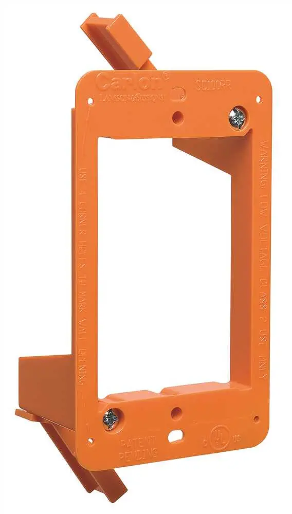 1-Gang Non-Metallic Old-Work Low-Voltage Bracket 1
