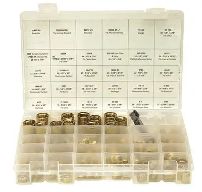 150-Piece Assorted Faucet Seat Repair Kit 1