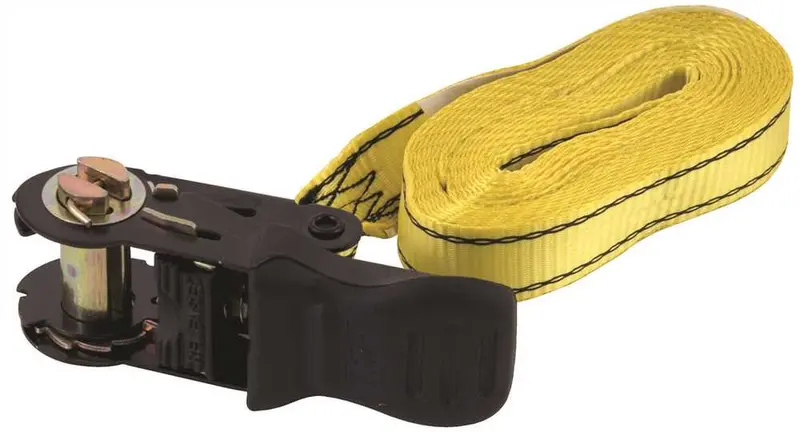 16-Foot Heavy-Duty Ratchet Strap With S-Hooks – 2,000 Lb Working Load Limit 1