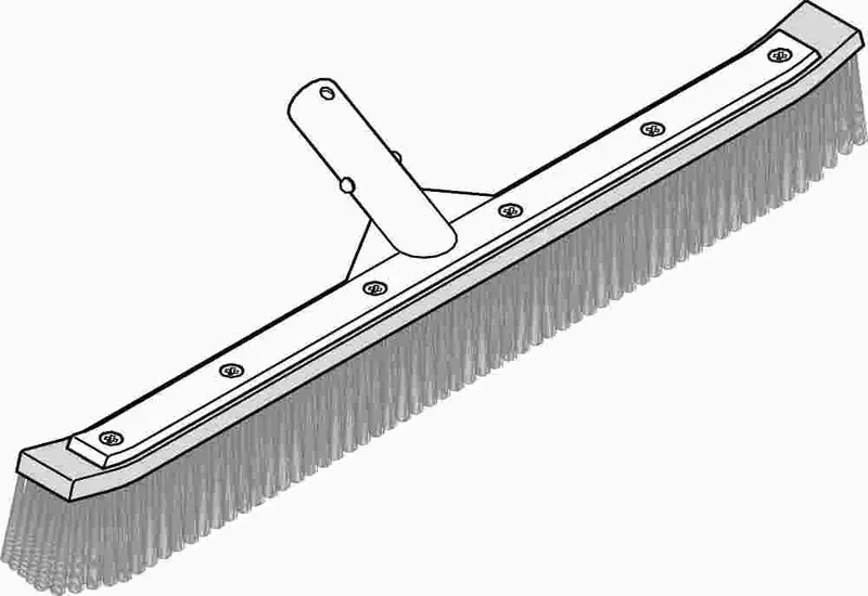 18-Inch Heavy-Duty Algae Brush – Telescoping Compatibility, Reinforced Bristles 1