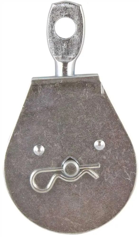 2-1/2-Inch Zinc Single-Sheave Swivel-Eye Heavy-Duty Pulley – Pack Of 1 1