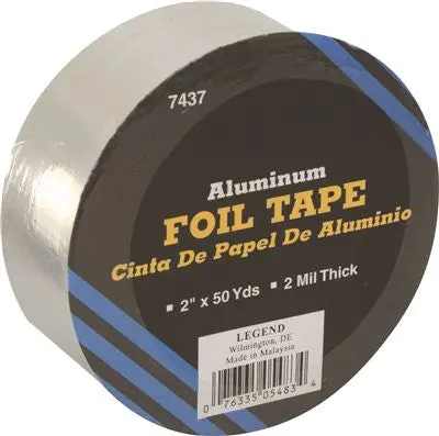 2-Mil Aluminum Foil Tape – 2" Wide × 50 Yards 1