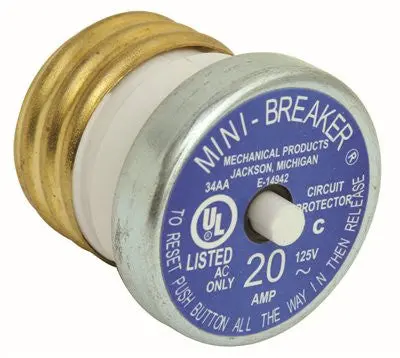 20-Amp Fuse-Type Circuit Breaker 1