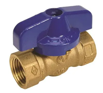 3/8" Fip Safety Stop Gas Ball Valve – Manual Shut-Off For Propane/Natural Gas Lines 1