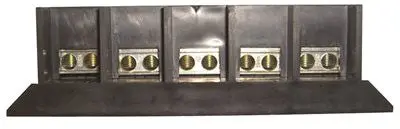 5-Position Screw-Type Terminal Block For Electrical Connections 1