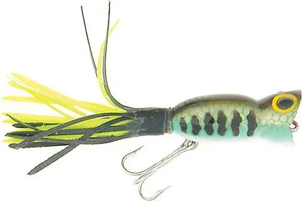 Abro Hula Pop Compact Topwater Plug – 2.25-Inch Bass Fishing Lure 1