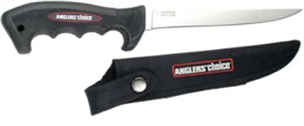 Ac Finger-Grip Fillet Knife – 6.5-Inch Stainless Steel Blade 1