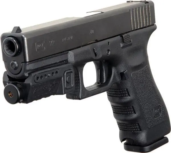 Aimshot Green Laser Sight – Rail-Mounted, Adjustable Pistol Unit 1