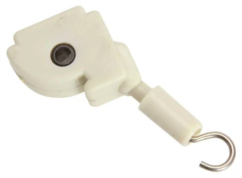 Alabaster-Tone Mini Blind Tilt Mechanism – Durable Plastic Assembly 1