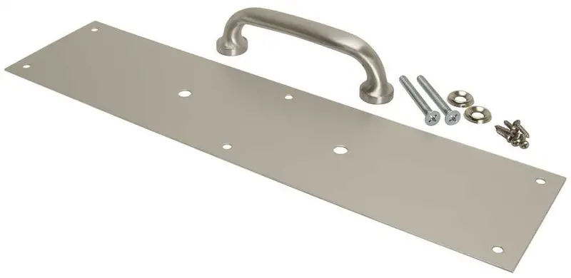 Aluminum Door Pull Plate – 16 X 4 Inch Surface-Mount Design 1