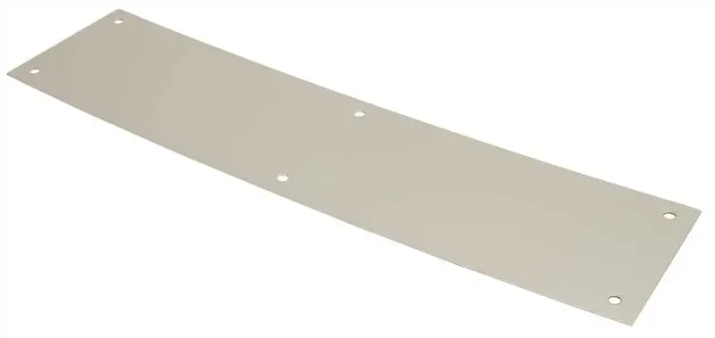 Aluminum Door Push Plate – 16 X 4 Inch Low-Profile Mount 1