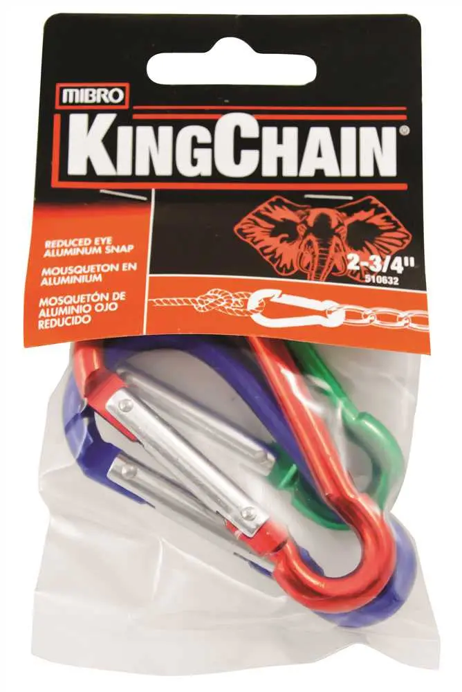 Aluminum Snap Hook With Reduced Eye Loop – 2.75 Inch Length 1