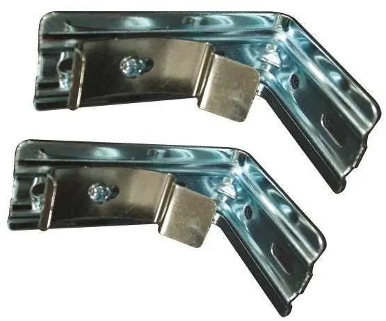 Aluminum Vertical Blind Brackets – Pack Of 2 For Standard Headrail Installation 1