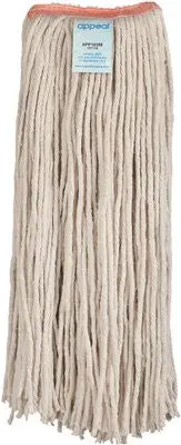 Appeal Cut-End Cotton Mop Head – 24 Oz, 1" Headband, White 1