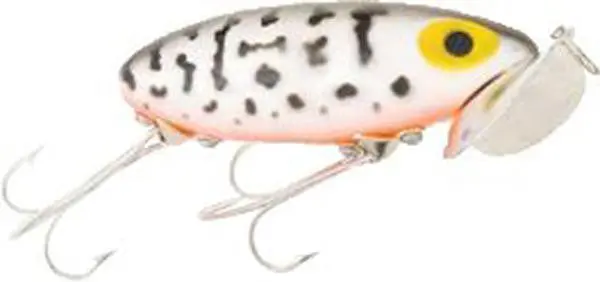 Arbo Jitterbug Topwater Frog Lure – 3/8 Oz, 2.5-Inch Chartreuse-Dog Orange Body 1