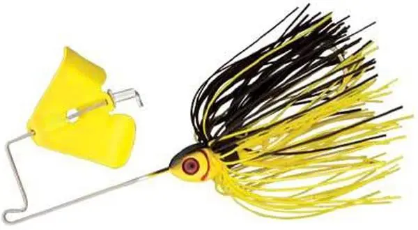 Bass Pro Shops Pond Magic Buzzbait – 1/8 Oz, Grasshopper Color 1