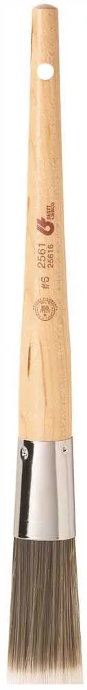 Bestt-Liebco® 2561™ Oval Sash Paint Brush – Oil-Based, 1" X 5/8", Pack Of 12 1