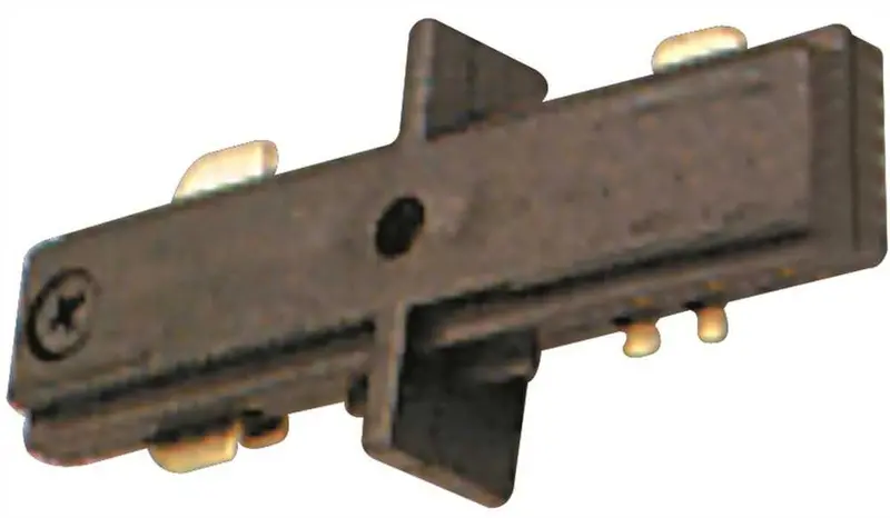 Black Inline Coupler For Modular Track Lighting Systems 1