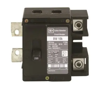 Br Series 200-Amp Replacement Main Circuit Breaker 1