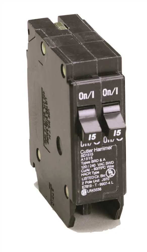 Br Series Duplex 15-Amp Twin Circuit Breaker 1