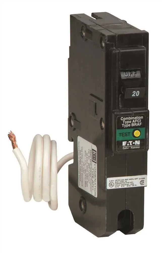 Br Series Fireguard® Afci Circuit Breaker – 20A, 1-Pole 1