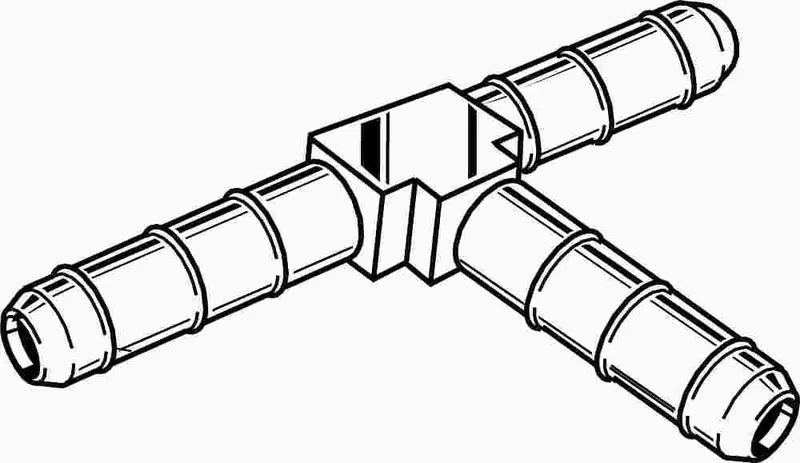 Brass Hose Barb Tee Fitting – 1/4-Inch Npt Thread Size 1