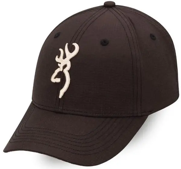 Brown Bm Over-Under Cap – Matte Black Design 1