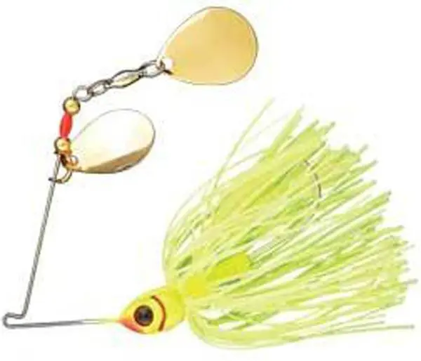 Bya Spinbot Double-Color 3/8-Ounce Chartreuse Soft Bait 1