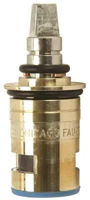 Chicago Ceramic Short 90° Right-Hand Operating Cartridge For Cold Water, Lead-Free 1