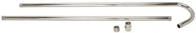 Chrome-Plated Shower Riser Kit – 1.25" Height Extension 1