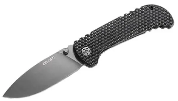 Coast Fx352 Folding Knife – 3.5-Inch G10 Handle, Stainless Steel Blade 1