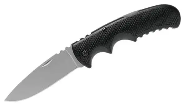 Coast Guard Bx315 Knife – 2.5-Inch Fine-Edge Blade, Black Stainless Steel 1