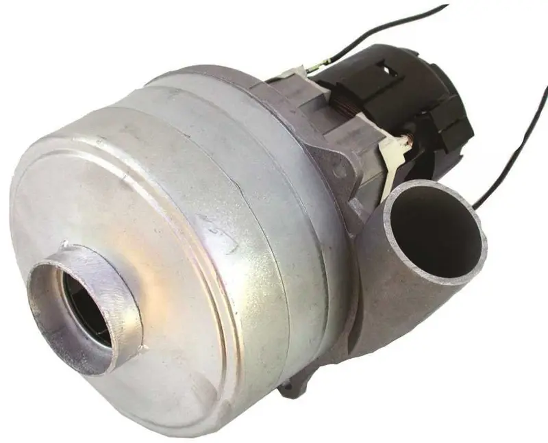 Compact 3-Stage Vacuum Motor – Straight-Through Design, 2-Inch Hose Compatible 1