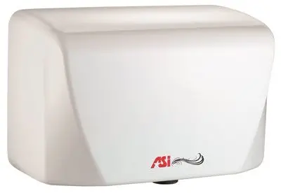 Compact High-Speed Surface-Mount Hand Dryer – White, 120V, 60 Cfm 1