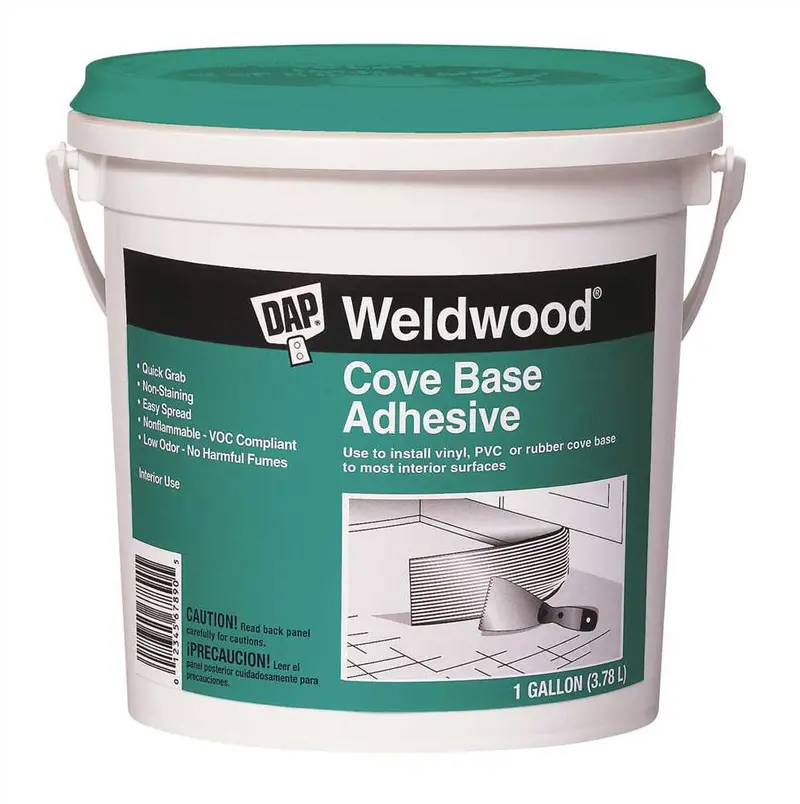 Cove Base Adhesive – 1 Gallon Industrial-Grade Formula 1