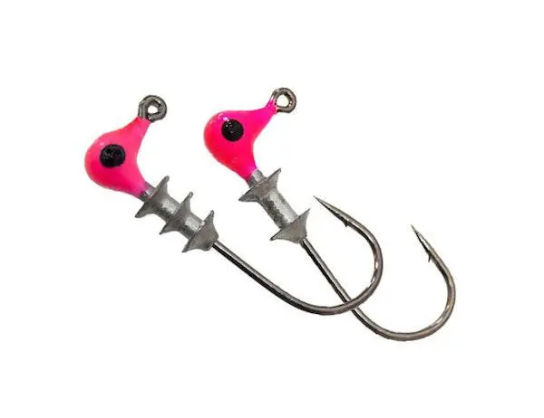 Crappie Pro Dock Shooter Jig – 1/32 Oz, Pink 1