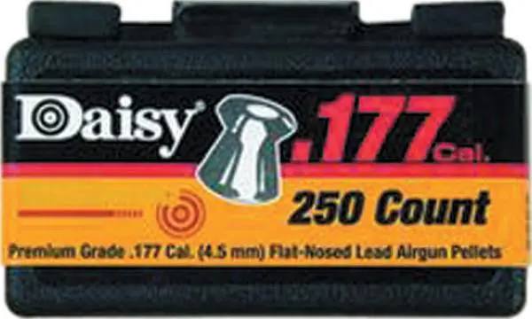 Daisy .177 Flat Pellets – 250-Pellet Bulk Tube 1