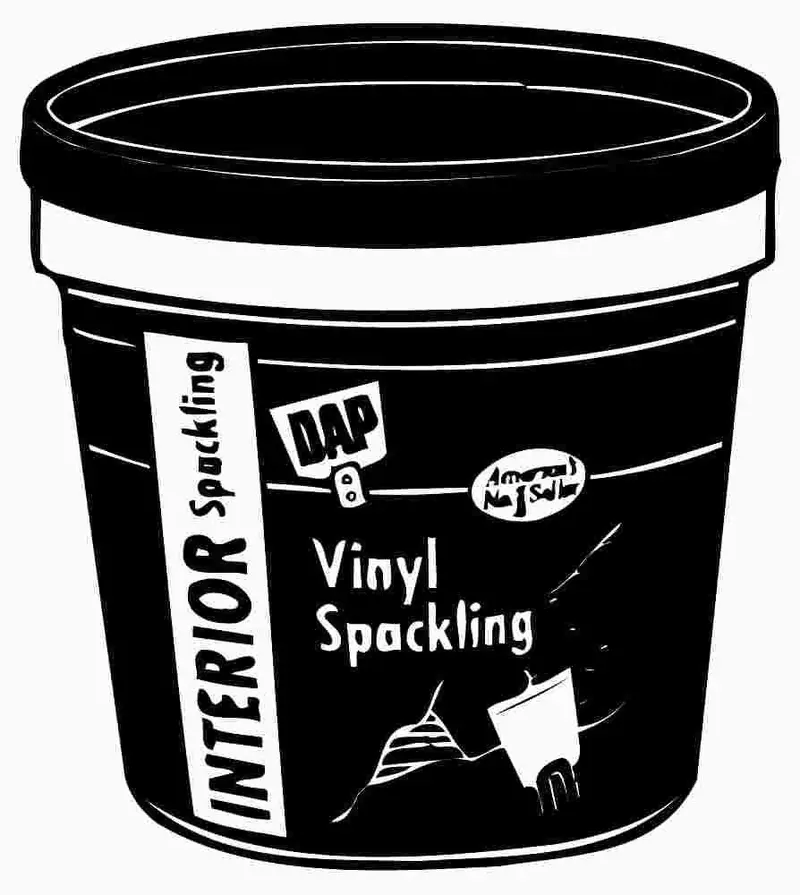Dap® Vinyl Spackling Paste – Quart Container 1