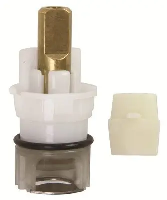 Delta-Compatible Brass Stem Unit – 1/4-Turn Design 1