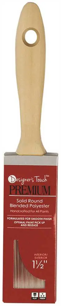 Designer Touch™ Premium Poly Varnish Brush – 1-1/2" Width 1