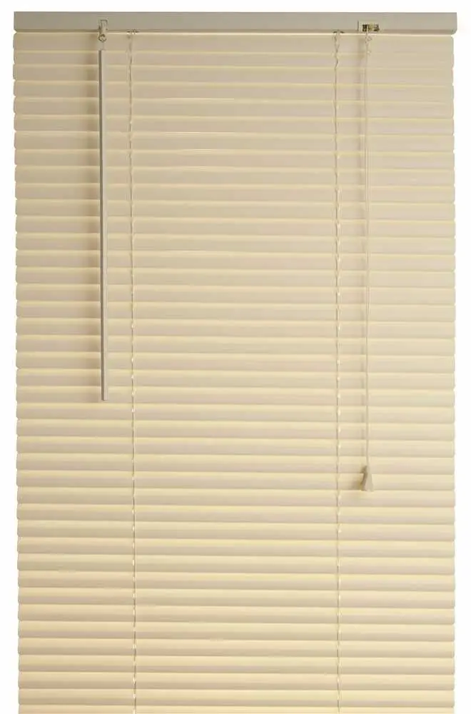 Designer'S Touch™ Alabaster 1-Inch Vinyl Mini Blinds – 28 X 72 Inches 1