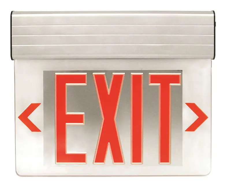 Double-Face Edge-Lit Led Monument Exit Sign 1