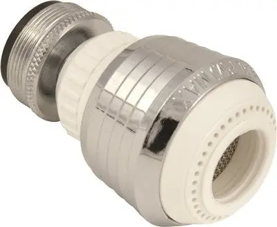 Dual-Threaded Swivel Aerator – 2.2 Gpm Plastic Body For Faucets 1