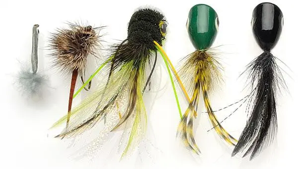 Ec Packaged Bass Fly Assortment – 5-Piece Premium Fly Set 1