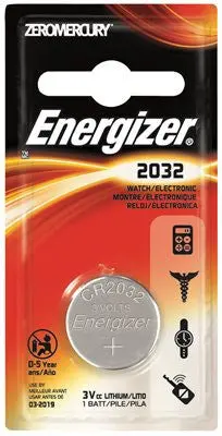 Energizer Cr2032 3V Lithium Coin Cell Battery 1