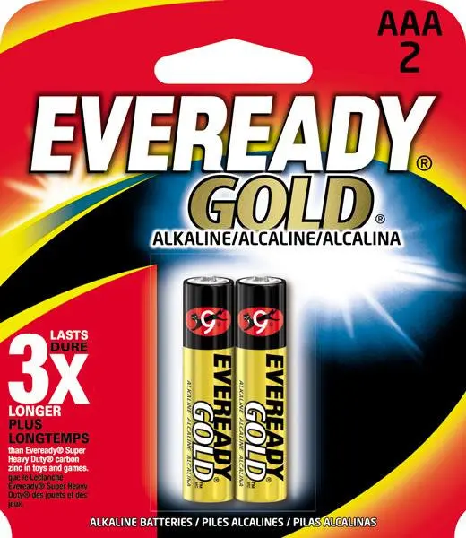 Eveready Alkaline Aaa Batteries – 2-Pack, Compact Power For Small Devices 1