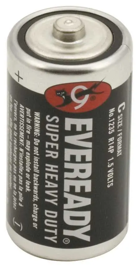 Eveready Heavy-Duty C-Cell Battery – 12-Pack 1