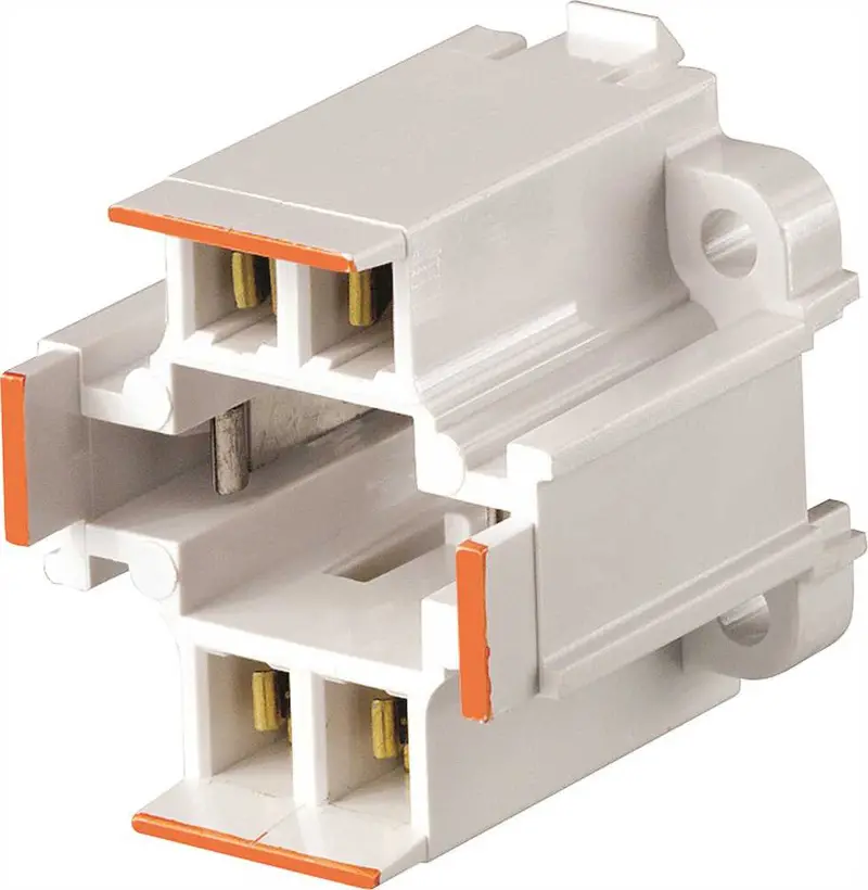 G24Q & Gx24Q 4-Pin Base Lamp Holder For Quad-Tube Cfls 1